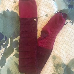 Lululemon Leg-warmer socks!